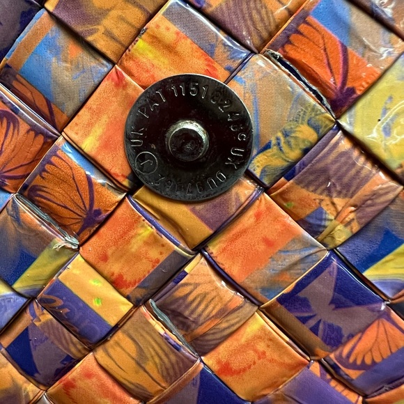 Upcycled Wrapper Shoulder Purse - Picture 4 of 10